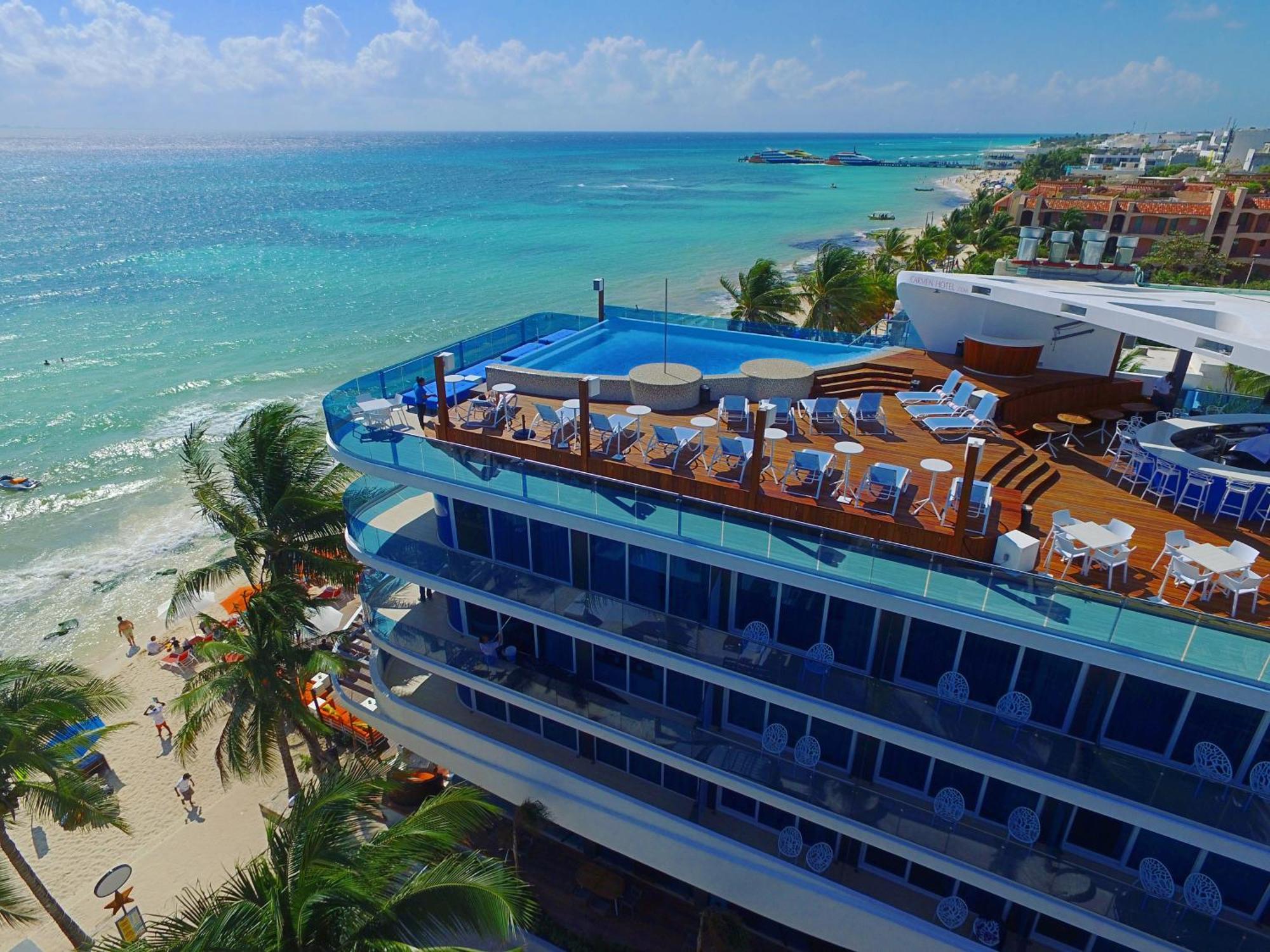The Carmen Hotel - Ocean Front (Adults Only) Playa del Carmen Bagian luar foto