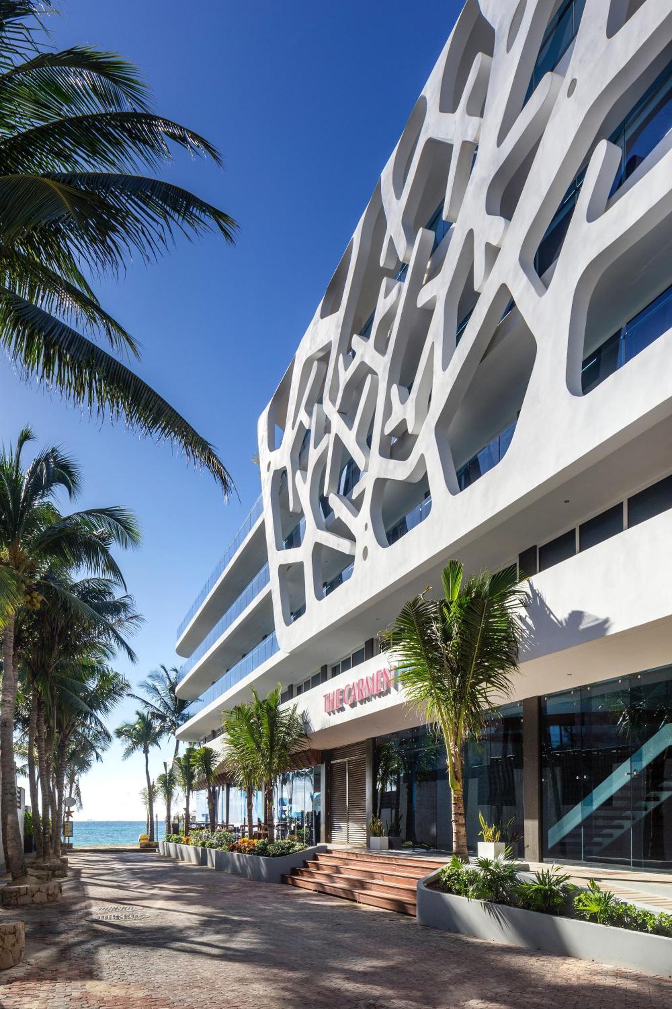 The Carmen Hotel - Ocean Front (Adults Only) Playa del Carmen Bagian luar foto