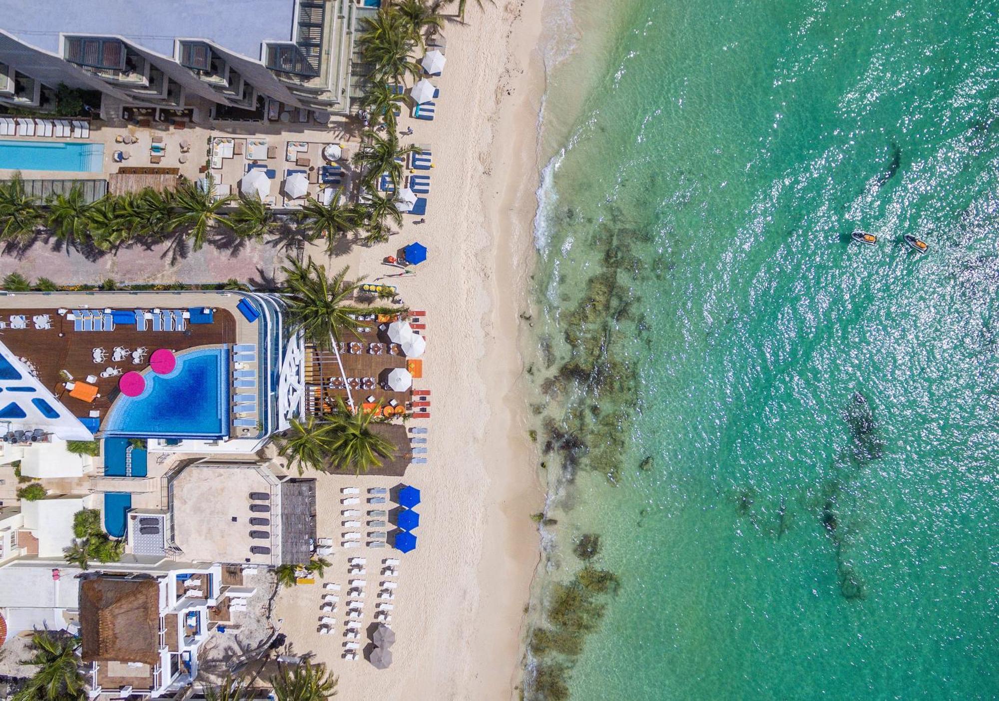 The Carmen Hotel - Ocean Front (Adults Only) Playa del Carmen Bagian luar foto