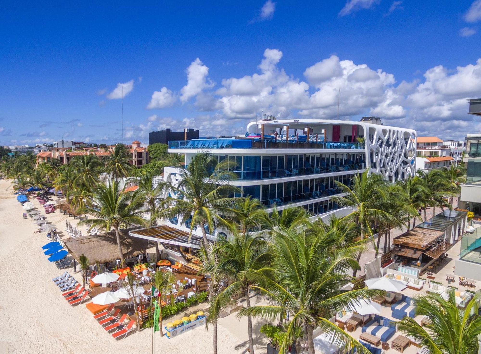 The Carmen Hotel - Ocean Front (Adults Only) Playa del Carmen Bagian luar foto